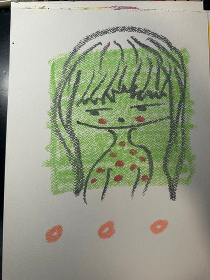 GIANT CRAYON DRAWINGS