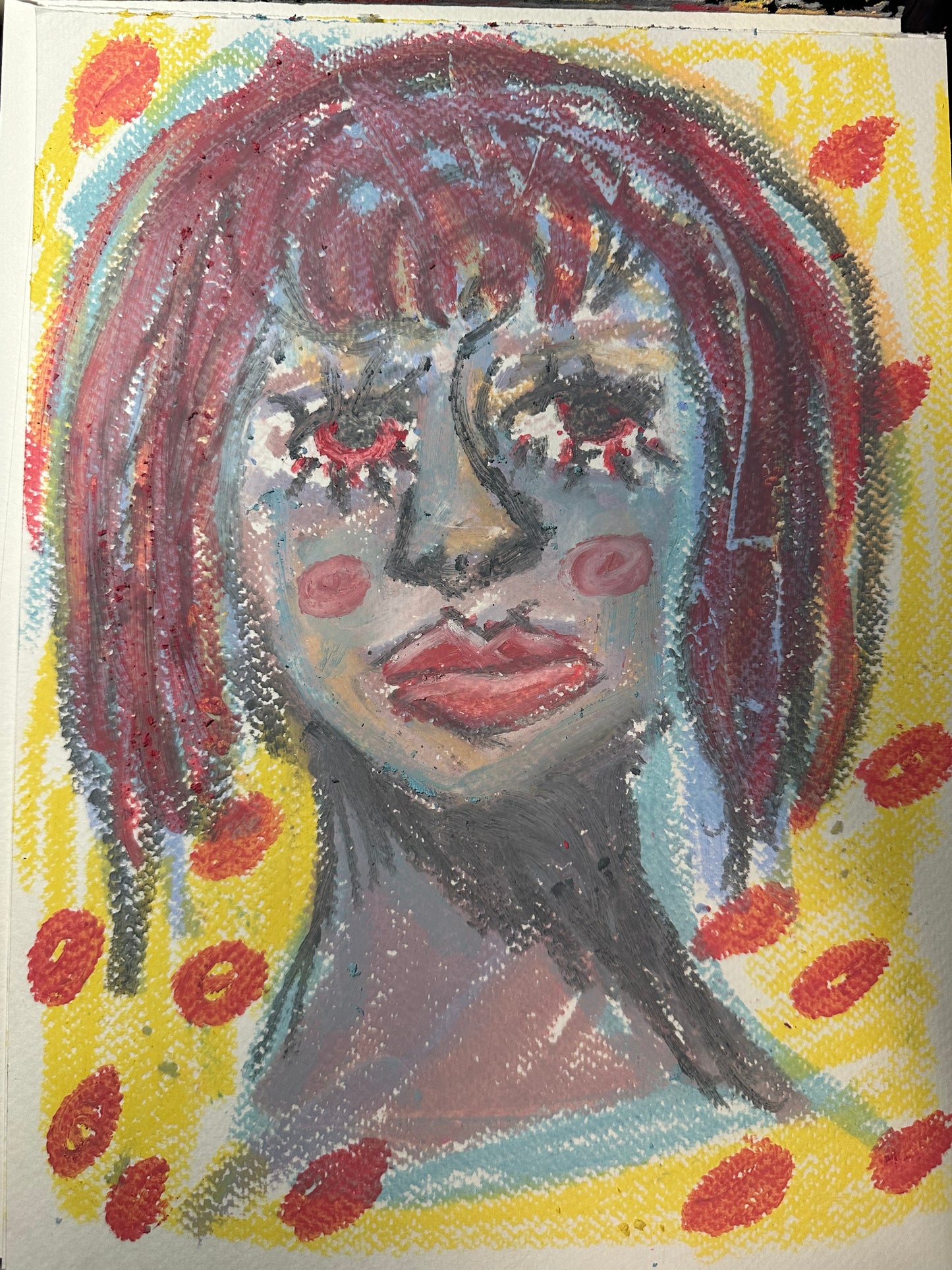 GIANT CRAYON DRAWINGS