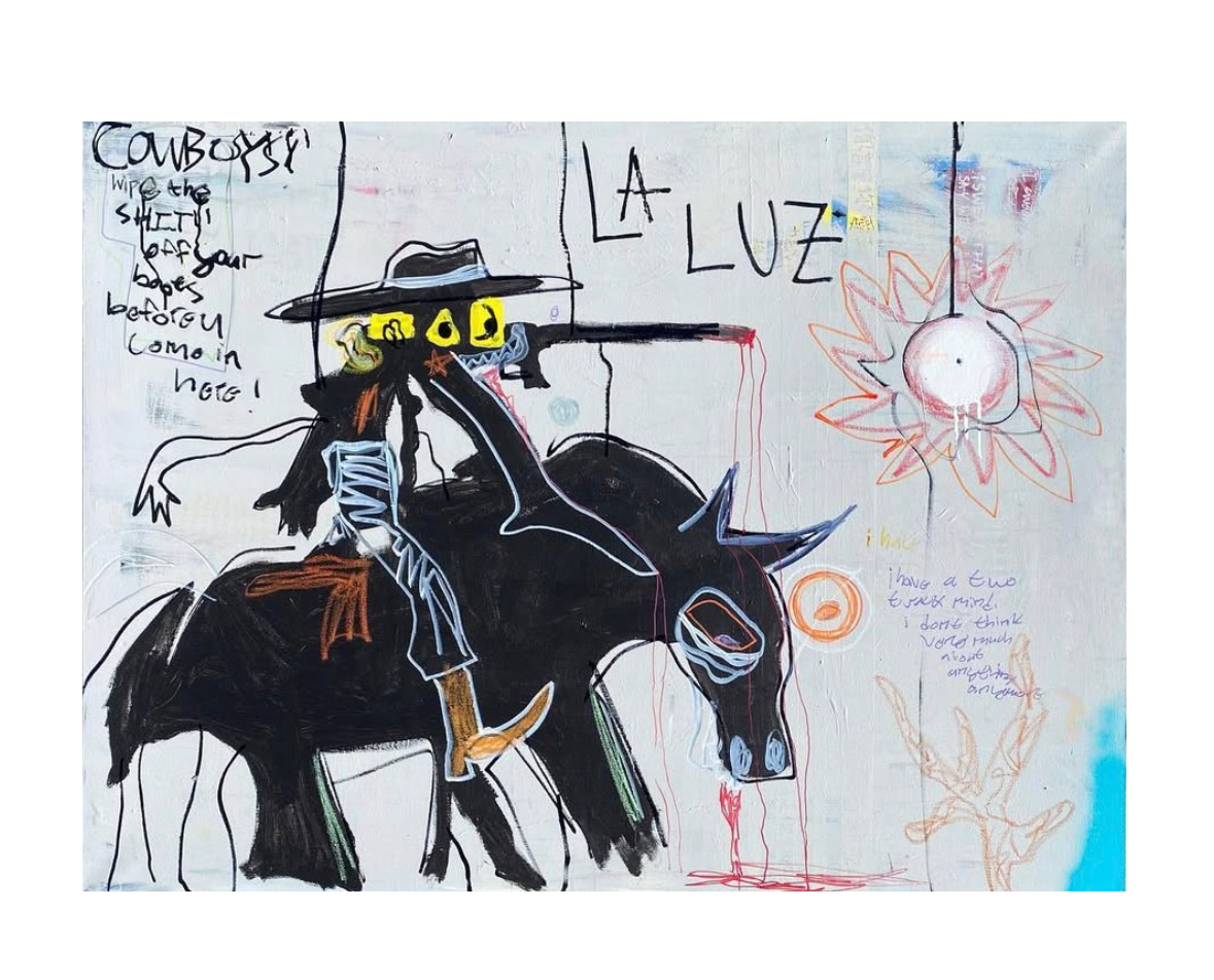 'LA LUZ' Original 4x3' Painting